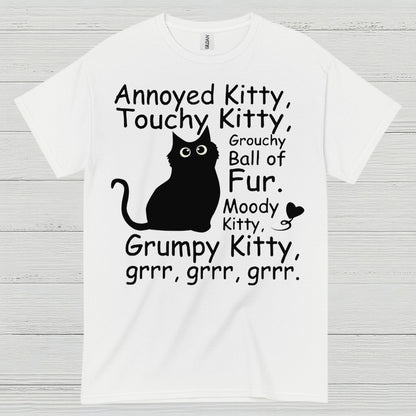 Grumpy Kitty Cat Humor T Shirt