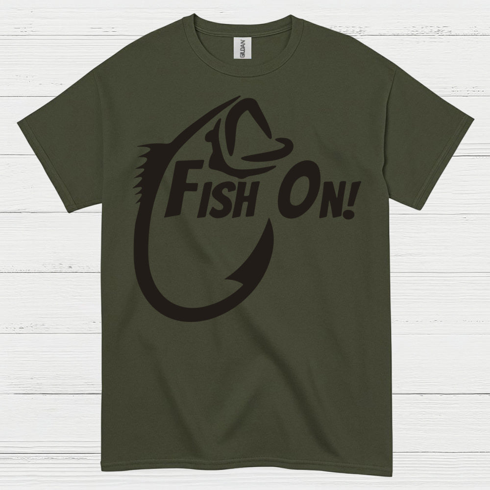 Fish On Fishing T Shirt