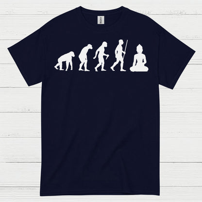 Evolution To Meditation Zen T Shirt