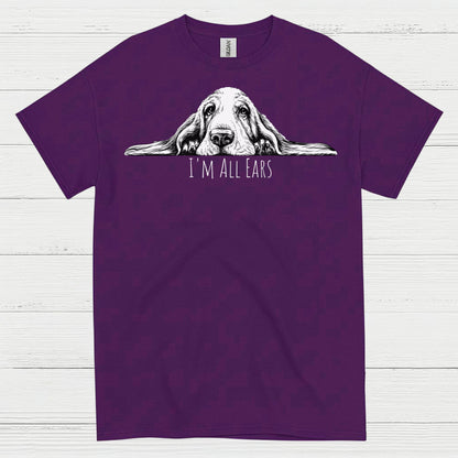 Im All Ears Funny Dog Graphic T Shirt