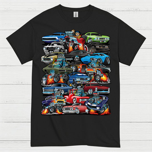 Classic Muscle Cars Collection T Shirt