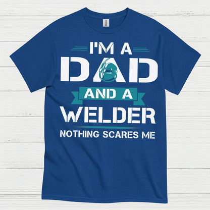 Dad And Welder Pride T Shirt