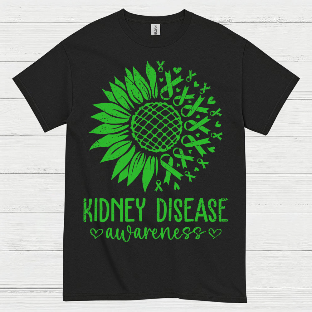 Kidney Disease Awareness Sunflower Hope T Shirt