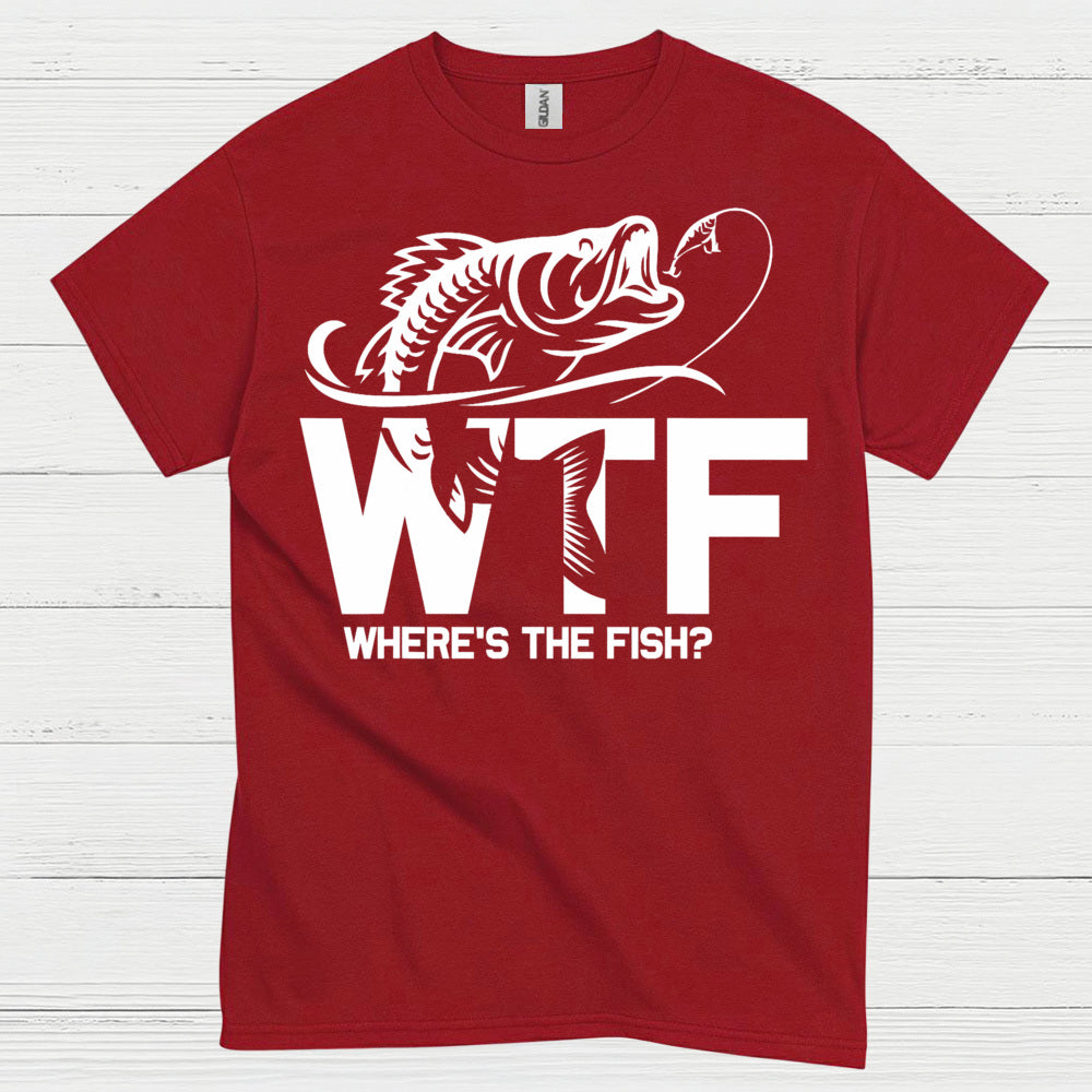 WTF Wheres The Fish T Shirt