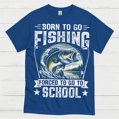 Born To Go Fishing T Shirt