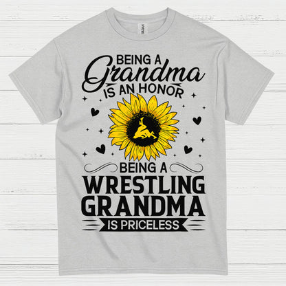 Being a Wrestling Grandma Is Priceless T Shirt