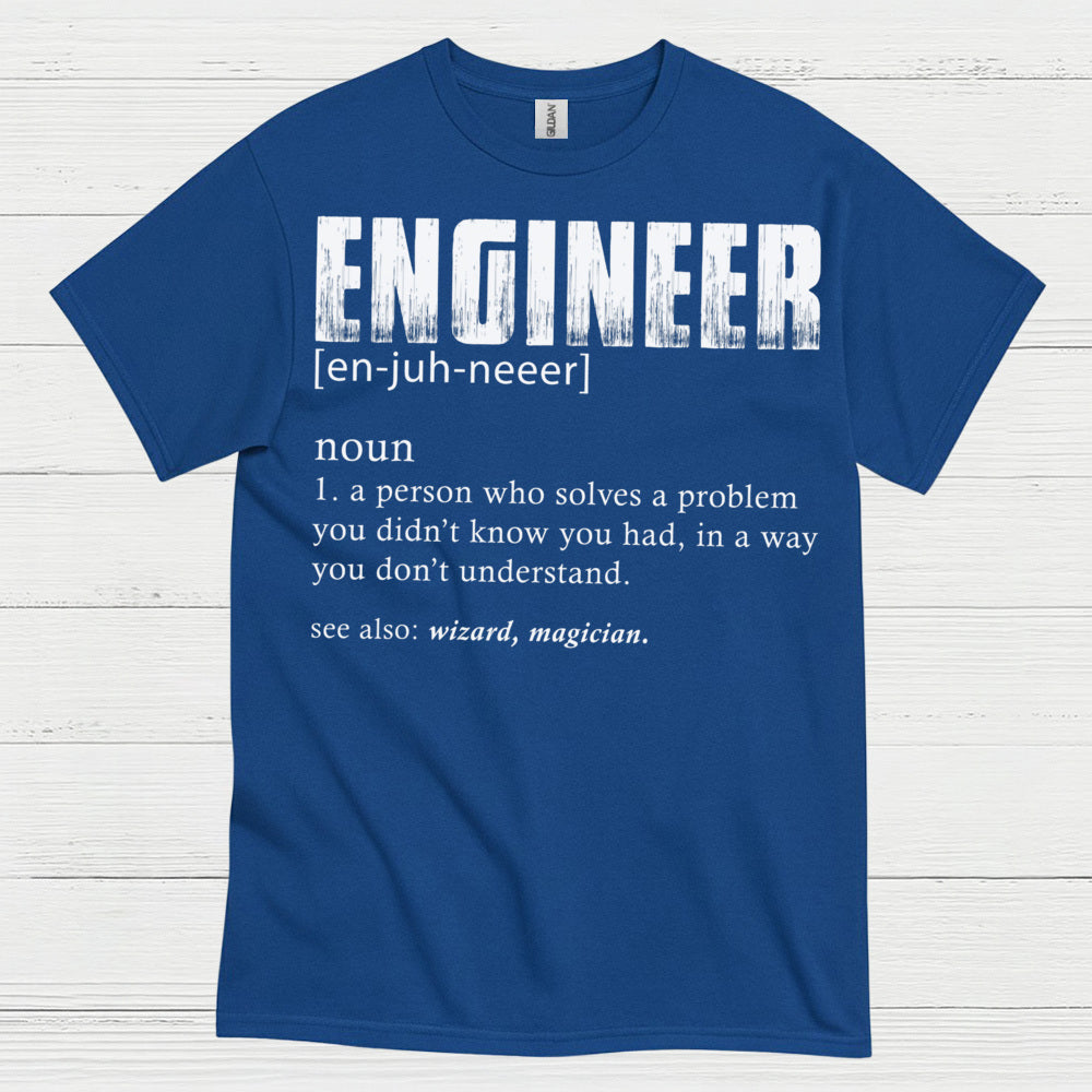 Wizard of Problems Engineer T Shirt