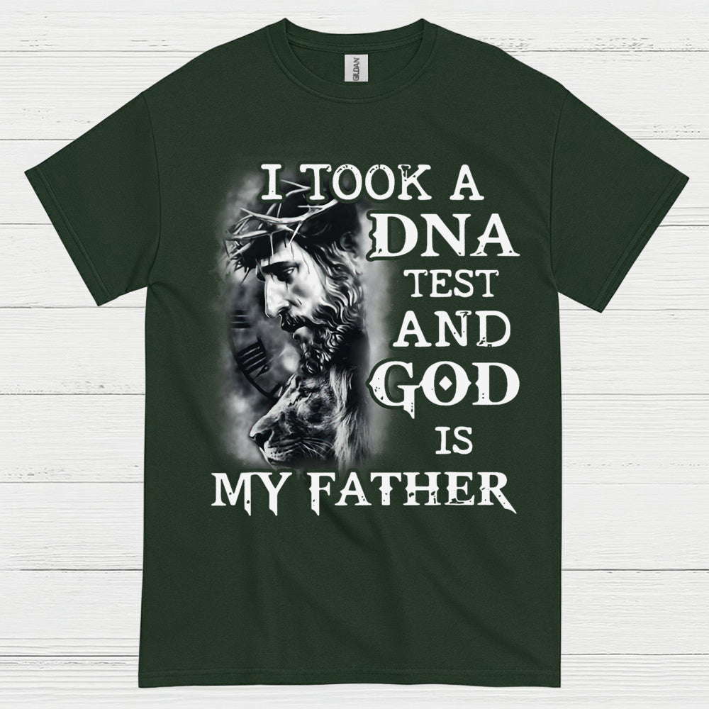 God Is My Father DNA Test Christian T Shirt