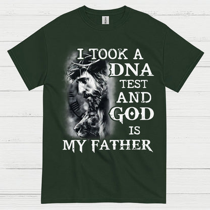 God Is My Father DNA Test Christian T Shirt