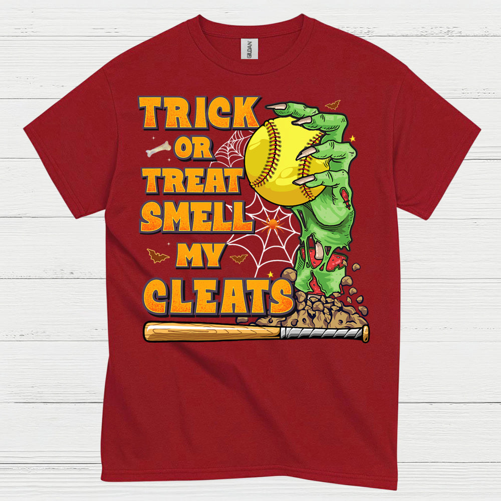 Trick Or Treat Smell My Cleats Softball T Shirt