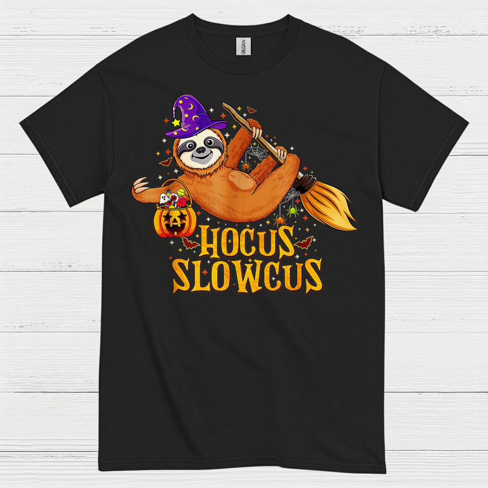 Hocus Slowcus Halloween Sloth T Shirt