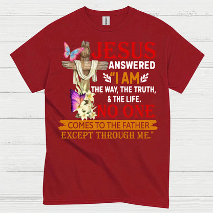 Jesus I Am The Way Christian T Shirt