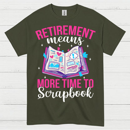 Retirement Scrapbooking Lover Memory Keeper T Shirt
