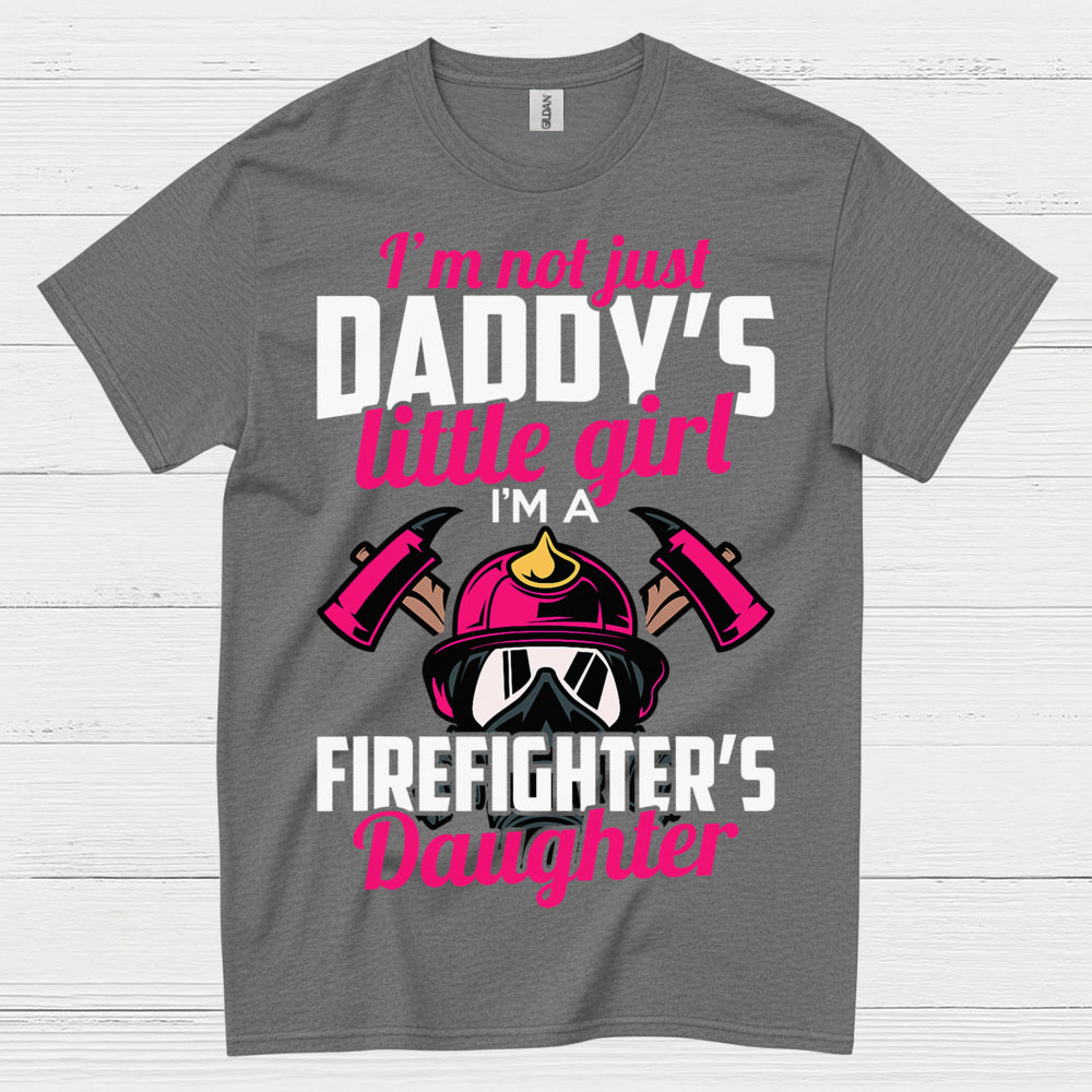 Firefighter’s Daughter Daddy’s Little Girl T Shirt