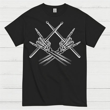 Skeleton Drummer T Shirt