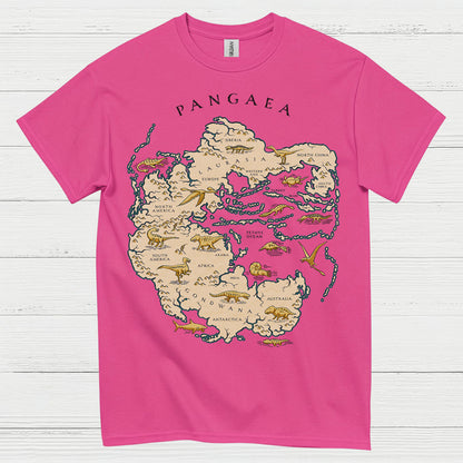 Pangaea Ancient Earth Map T Shirt