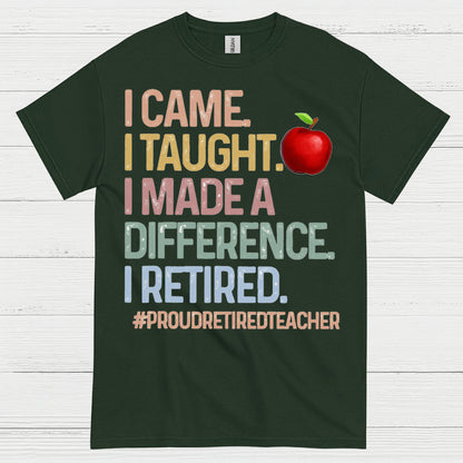 Proud Retired Teacher T Shirt