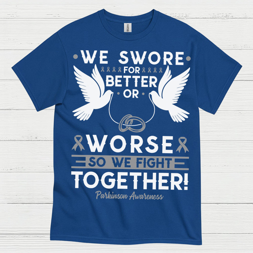 We Fight Together Parkinsons Awareness T Shirt