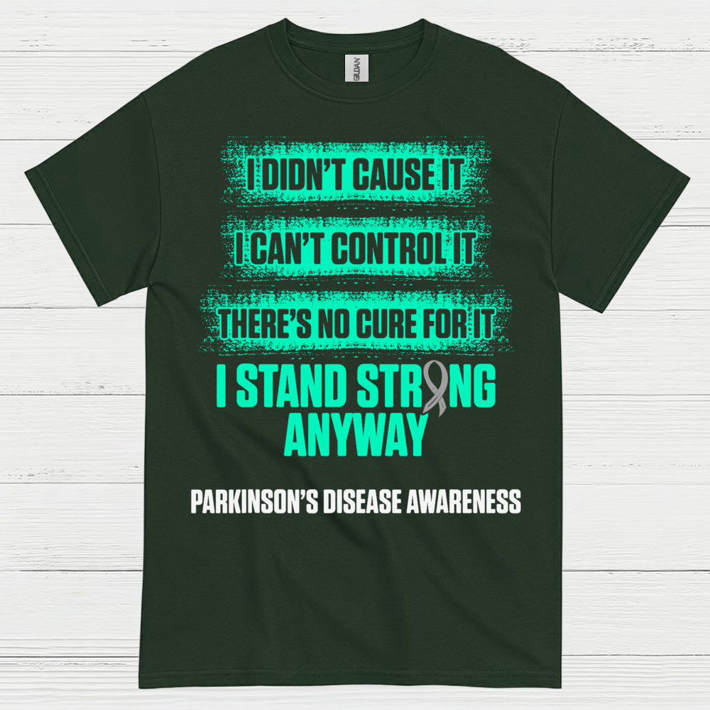 I Stand Strong Parkinson’s Awareness T Shirt