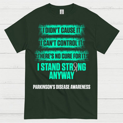 I Stand Strong Parkinson’s Awareness T Shirt
