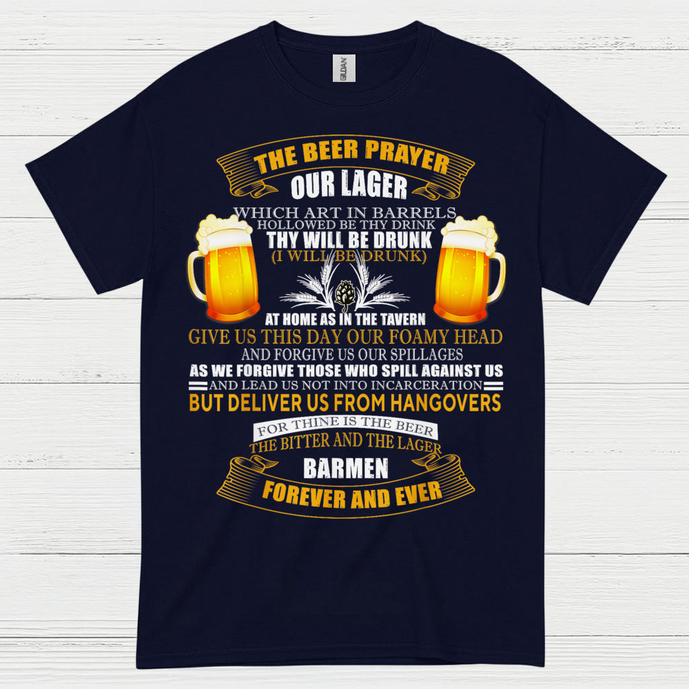 The Beer Prayer Our Lager T Shirt