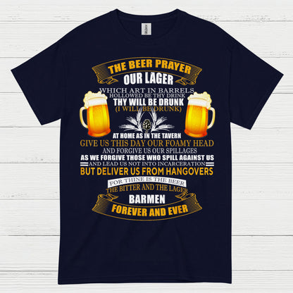 The Beer Prayer Our Lager T Shirt