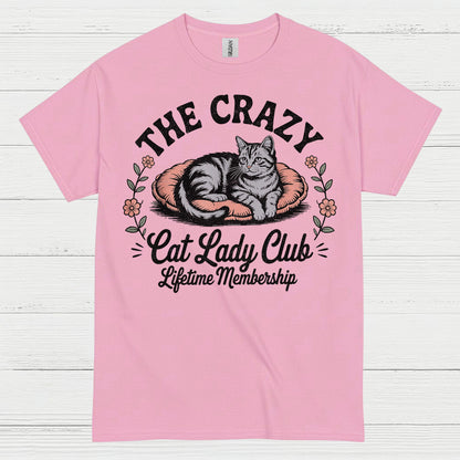 Crazy Cat Lady Club T Shirt