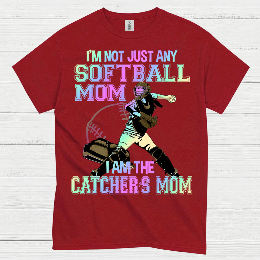 I Am The Catcher’s Mom Softball T Shirt