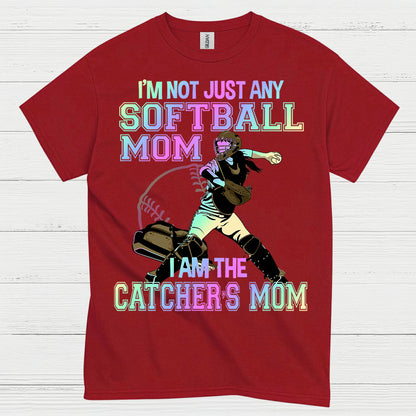 I Am The Catcher’s Mom Softball T Shirt