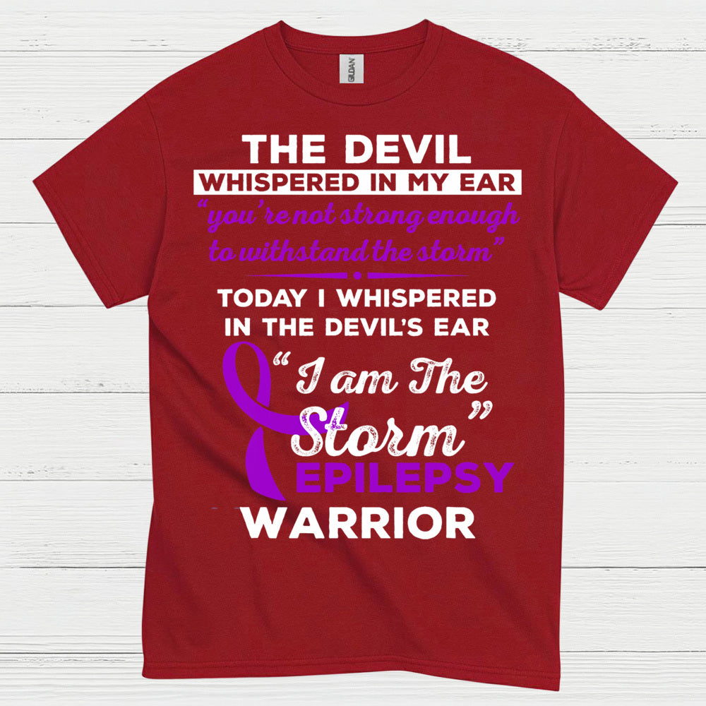 I Am The Storm Epilepsy Warrior T Shirt