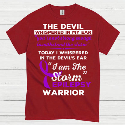 I Am The Storm Epilepsy Warrior T Shirt
