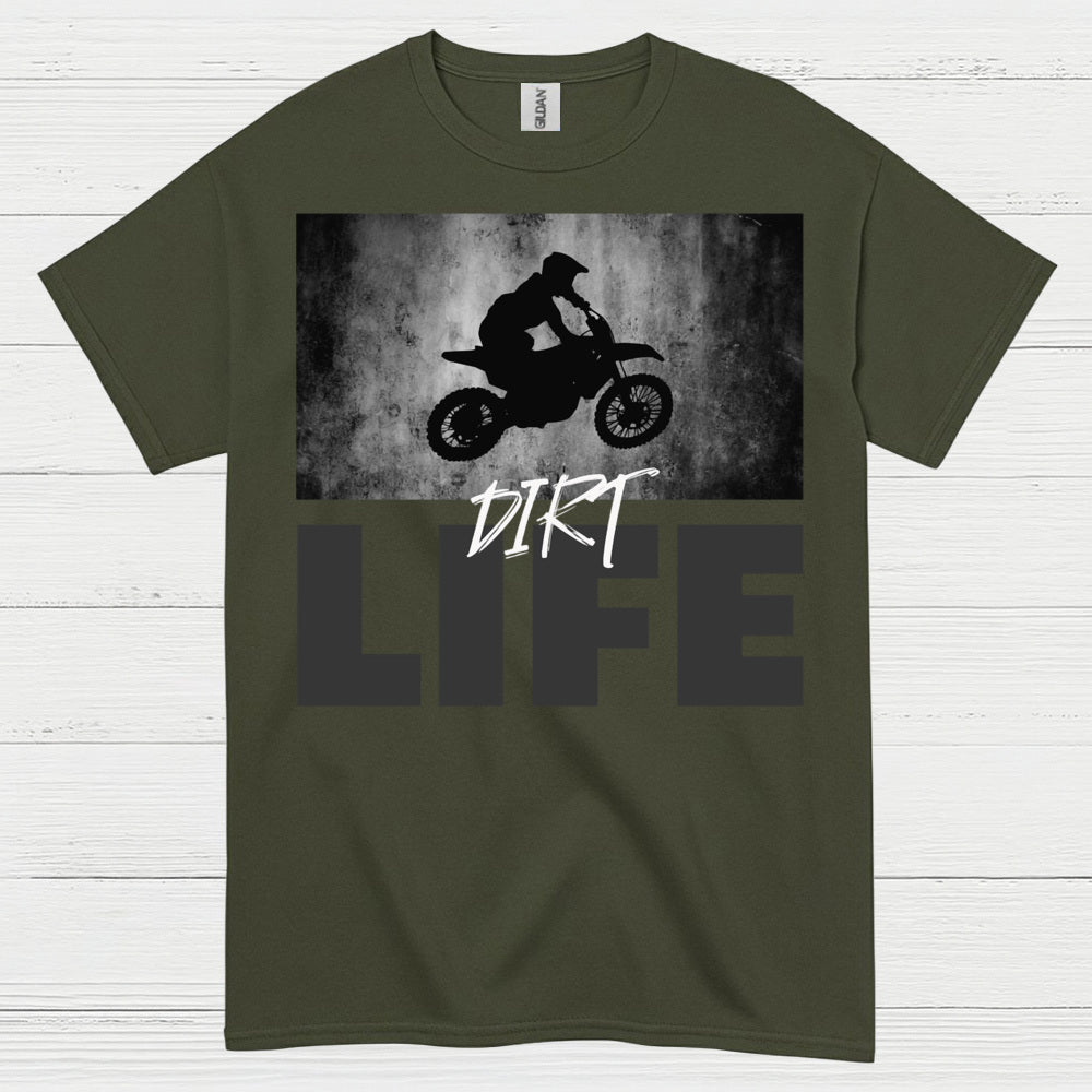 Dirt Life Motocross Rider T Shirt
