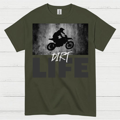 Dirt Life Motocross Rider T Shirt