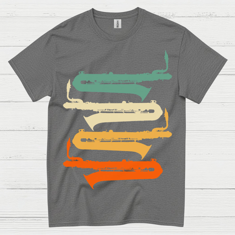 Retro Trumpet Music Lover T Shirt