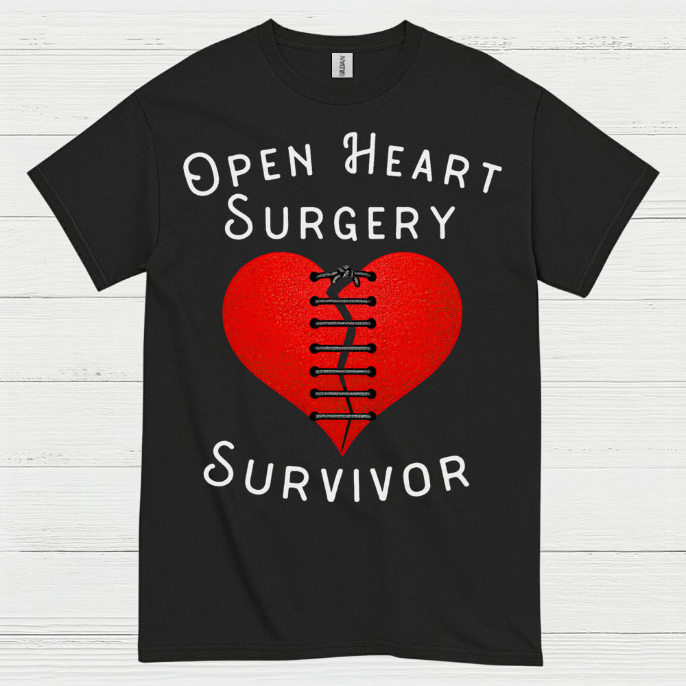 Open Heart Surgery Survivor T Shirt