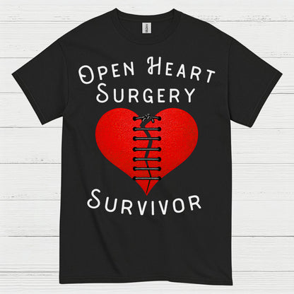 Open Heart Surgery Survivor T Shirt
