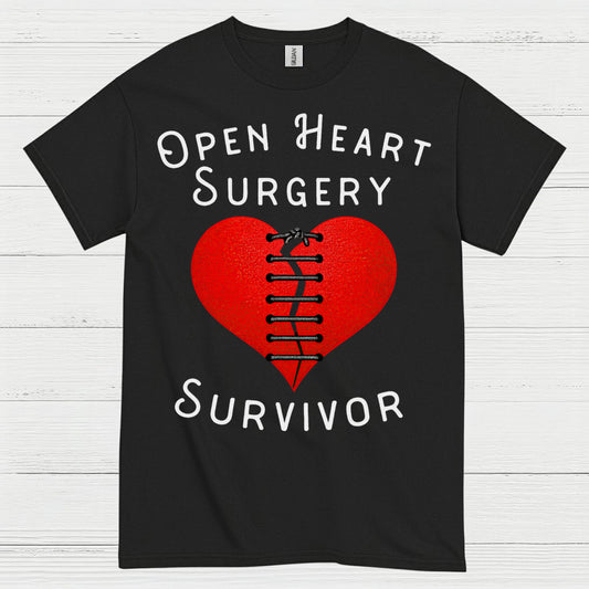 Open Heart Surgery Survivor T Shirt