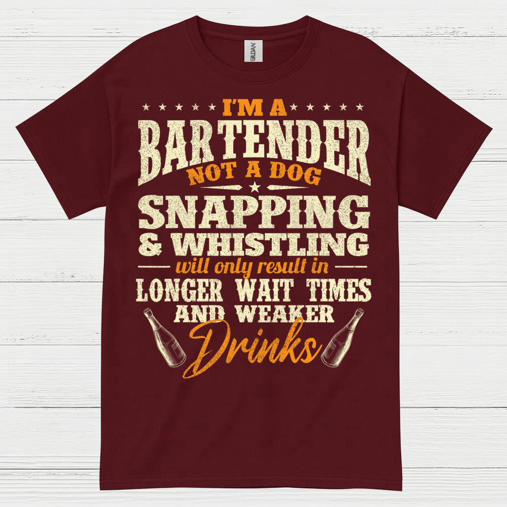 Im A Bartender Not A Dog T Shirt