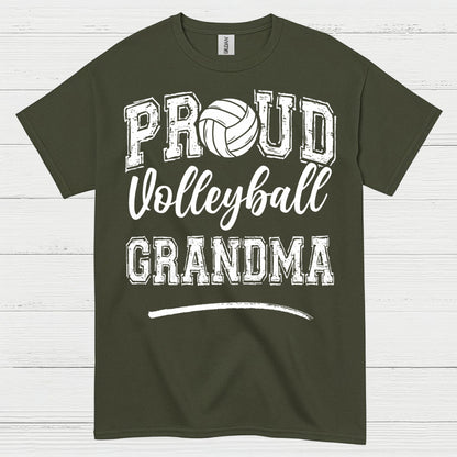 Proud Volleyball Grandma T Shirt