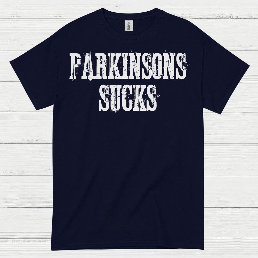 Parkinsons Sucks Strong Statement T Shirt