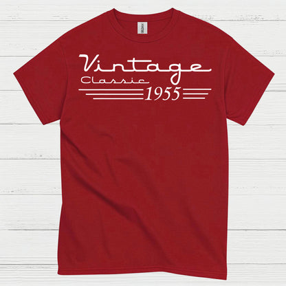 Vintage Classic 1955 Birthday T Shirt