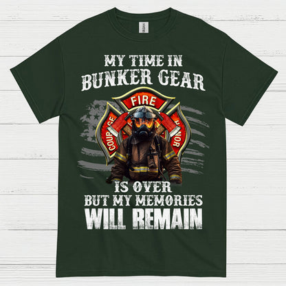 Retired Firefighter Memories T Shirt