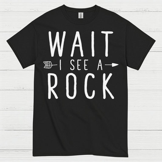 Wait I See A Rock Geology T Shirt