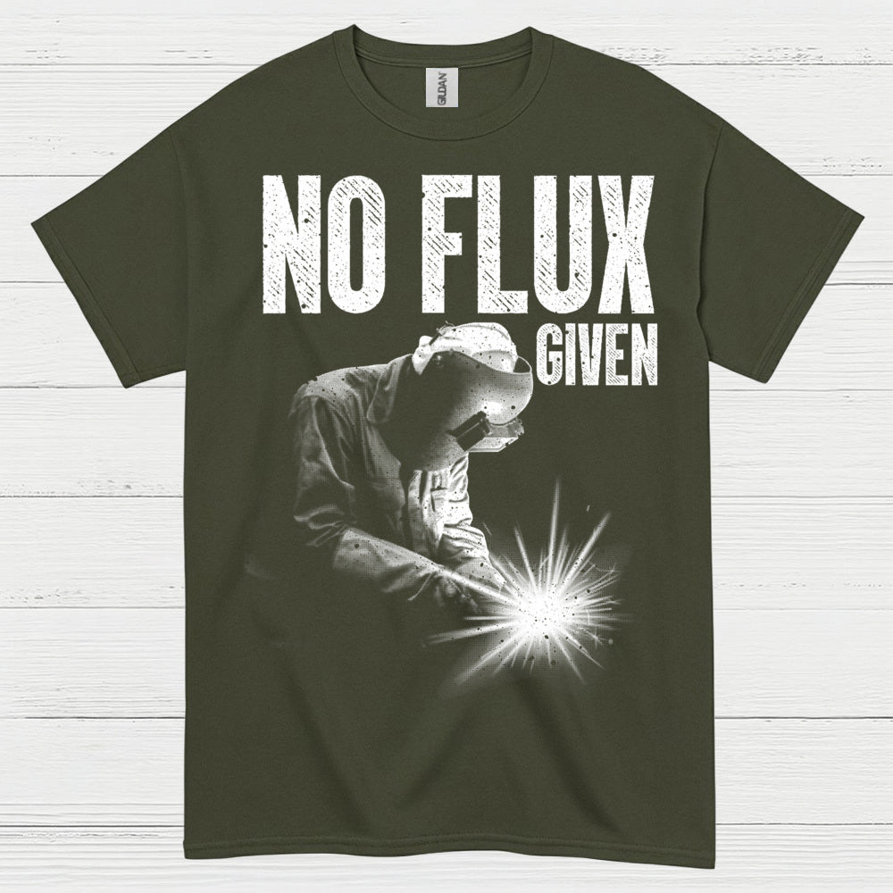 Funny No Flux Welding T Shirt