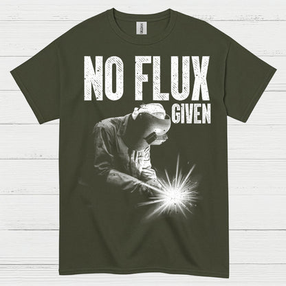 Funny No Flux Welding T Shirt