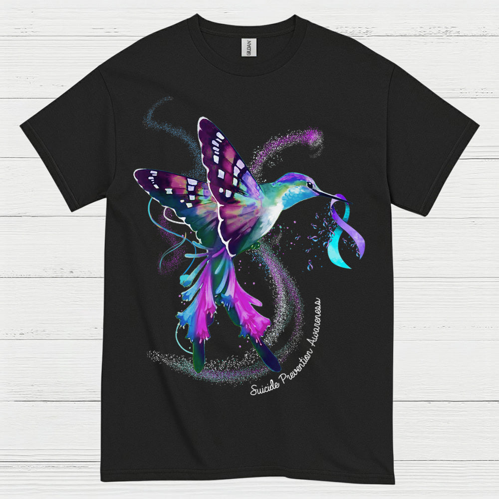 Hummingbird Awareness Message T Shirt