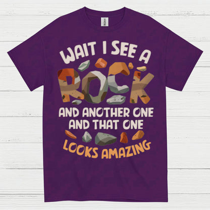 Wait I See A Rock Looks Amazing T Shirt