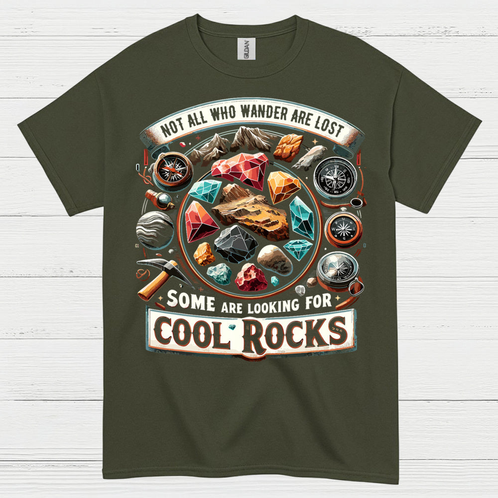 Not All Who Wander Are Lost Rock T Shirt
