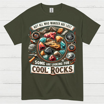 Not All Who Wander Are Lost Rock T Shirt