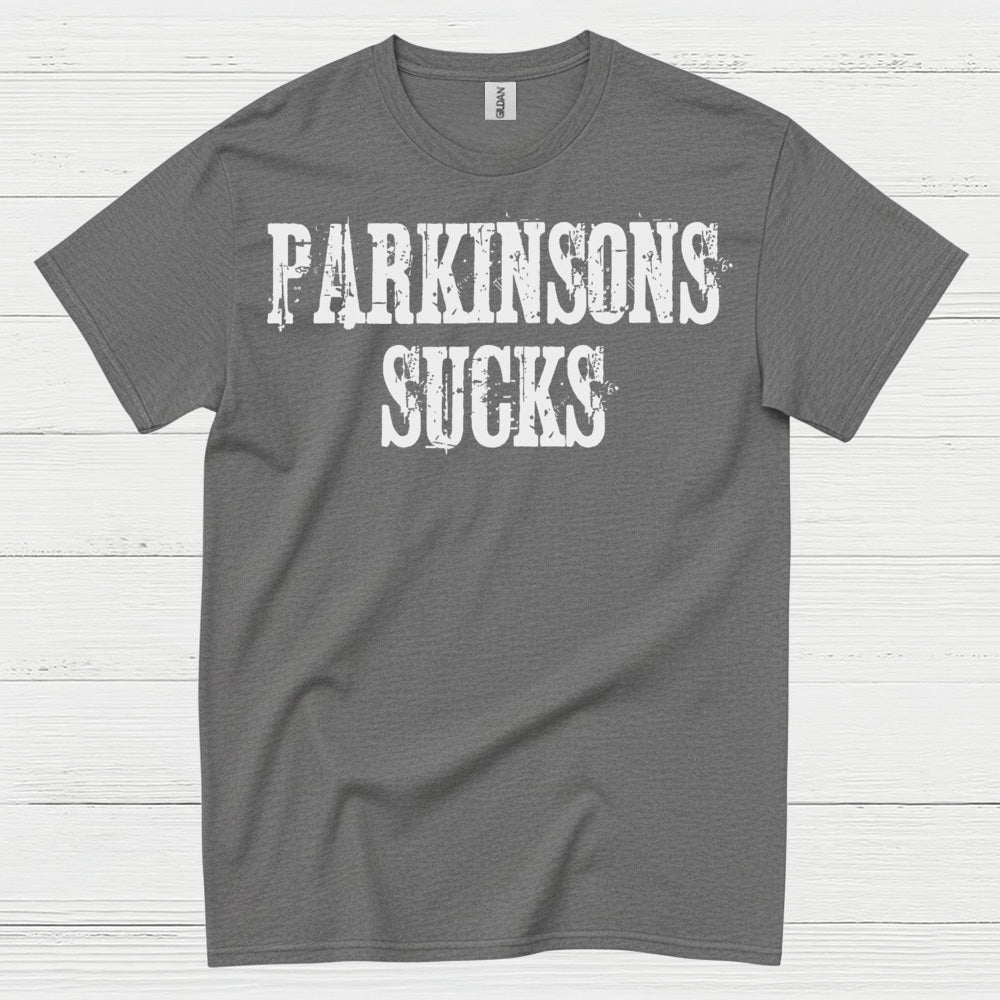 Parkinsons Sucks Strong Statement T Shirt
